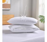 Dudu N Girlie Next2Me - Protector de colchón para cuna (algodón, 51 x 85 cm), color blanco