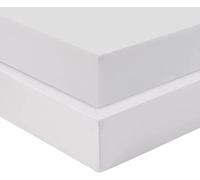 Dudu N Girlie - Sábanas bajeras ajustables de algodón Chicco Next2me, 2 piezas, color azul