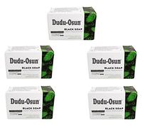 Dudu Osun - Jabón negro de África, 5 x 150 g, 5 unidades