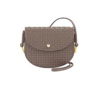 DuDu Skye Bolsa de hombro Piel natural 21 cm gris