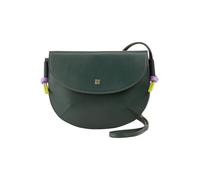 DuDu Skye Bolsa de hombro Piel natural 21 cm verde