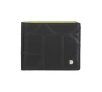 DuDu Up! Cartera Bloqueo RFID Piel natural 10.5 cm negro