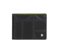 DuDu Up! Cartera Bloqueo RFID Piel natural 11 cm negro