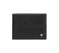 DuDu Up! Cartera Bloqueo RFID Piel natural 11 cm negro
