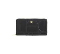 DuDu Up Cartera Bloqueo RFID Piel natural 20 cm negro