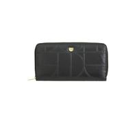 DuDu Up Cartera Bloqueo RFID Piel natural 20 cm negro