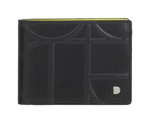 DuDu Up! Cartera Protección RFID Piel 11 cm negro