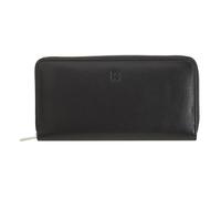 DuDu Ustica Cartera Bloqueo RFID Piel natural 20 cm negro