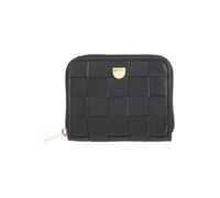 DuDu Woven Cartera Piel natural 10 cm azul
