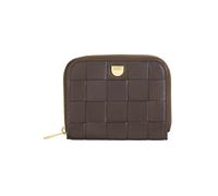 DuDu Woven Cartera Piel natural 10 cm marrón