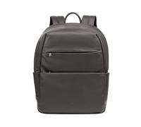 DUDU Zaino in Pelle da Viaggio Unisex per Uomo e Donna - Zaino Elegante e Resistente per Tablet, Escursioni e Lavoro - Spallacci Regolabili e Design Ergonomico Antracita