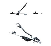 DUDUYANG Portabicicletas Aleación Aluminio para Montaje En Techo Vehículo Marco Único Bicicletas Montaña Barras Transversales