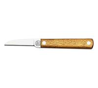 DUE BUOI Cuchillo de injerto 224L FX - Hoja fija de acero con alto contenido de carbono