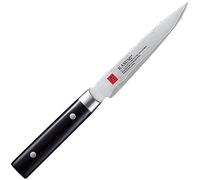 Due Cigni K-82012 Kasumi Damasco - Cuchillo multiusos (12 cm, acero inoxidable), color negro