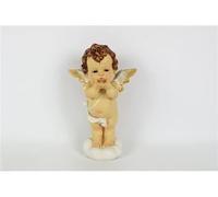 DUE ESSE CHRISTMAS SRL Ángel de Resina 22 cm ##, como se Muestra en la Imagen, Talla única