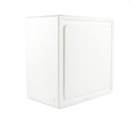 DUE ESSE S.N.C. DI SABATINI ALDO & C. 1 Caja Térmica Blanca Cuadrada 33 x 33 cm + Tapa, Caja para Transportar Alimentos