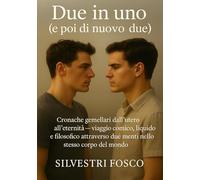 Due in uno (e poi di nuovo due): Cronache gemellari dall’utero all’eternità - viaggio comico, liquido e filosofico attraverso due menti nello stesso corpo del mondo
