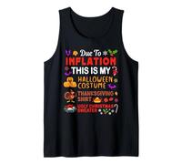Due To Inflation This Is My Halloween Costume Thanksgiving Camiseta sin Mangas