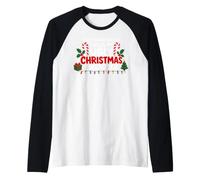 Due to Inflation This is My Ugly Sweater For Christmas Funny Camiseta Manga Raglan