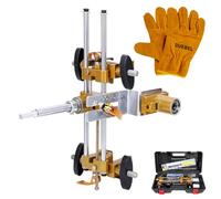 DUEBEL Kit de abridor de agujeros de cerradura de puerta para instalar puertas Kit de mortaja para cerradura de puerta de madera, máquina de mortaja, kit de instalación de cerradura de puerta, kit de