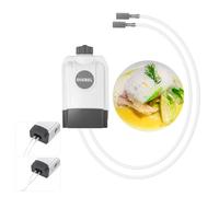 DUEBEL Kit de espuma para cocina de gastronomía molecular, kit generador de espuma de gastronomía molecular, kit eficiente de fabricación de espuma para alimentos, herramienta creativa de cocina de