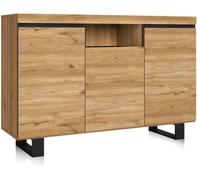 duehome Aparador ebos up 140 melamina, roble, 140 x 92 x 40
