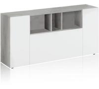 duehome Aparador melamina, blanco artik, 150 x 76 x 41