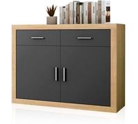 duehome Aparador melamina, cambria, 120 x 90,2 x 41,4