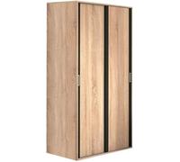 duehome Armario 2 puertas correderas lara 120 cambria, 120 x 207 x 55