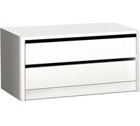 duehome Cajonera melamina, blanco, 77 x 38 x 45