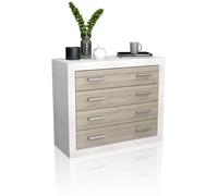 duehome Cómoda melamina, andersen, 98 x 81,5 x 39,6