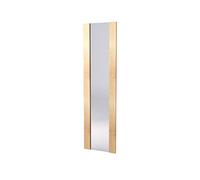 duehome | Espejo Mural Rectangular, Espejo de Pared, Modelo Ataneq, Acabado en Color Cambria, Medidas: 49,8 cm (Ancho) x 180 cm (Alto) x 2 cm (Fondo)