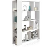 duehome Estantería home melamina, blanco, 129 x 176 x 28