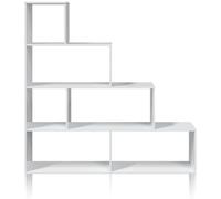 duehome Estantería melamina, blanco, 145 x 145 x 29