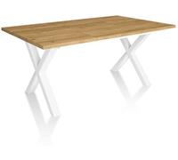 duehome Mesa de comedor oana 170 tablero, roble, 167 x 75 x 90