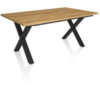 duehome Mesa de comedor oana 170 tablero, roble, 167 x 75 x 90