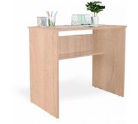 duehome Mesa de estudio melamina, cambria, 49,5 x 77 x 90