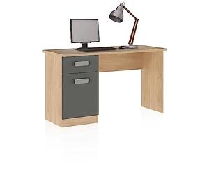 duehome | Mesa Estudio Juvenil con Cajonera, Escritorio Compacto, Mesa PC, Modelo Play, Acabado en Tofe y Grafito, Medidas: 120 cm (Largo) x 49,8 cm (Fondo) x 70,8 cm (Alto)