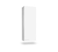 duehome | Mueble de Lavabo, Columna de baño, Modelo Inspire, Acabado en Color Blanco Brillo, Medidas: 30 cm (Ancho) x 85 cm (Alto) x 25 cm (Fondo)