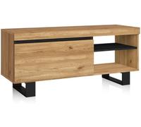 duehome Mueble tv ebos up 120 roble, roble, 120 x 53 x 40