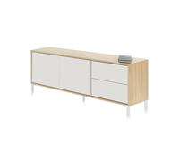 Duehome - Mueble TV Lea 130 cm x 41 cm x 47 cm