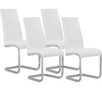 duehome Pack 4 sillas de comedor smile símil piel tapizado