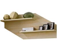 duehome Respaldo 2 estantes melamina, cambria, 130 x 58 x 23