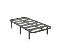 duehome | RX Carbon, Somier Lamina Ancha Firme, Base Cama con Patas, Acabado en Grafito, Medidas: 90 cm (Ancho) x 200 cm (Largo) x 30 cm (Alto)