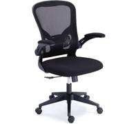 duehome Silla de oficina Lexi metal, Tejido, 64 x 98/108 x 66