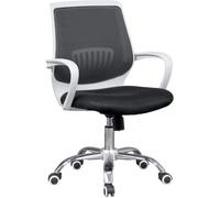 duehome Silla de Oficina Trend - Negro y Blanco