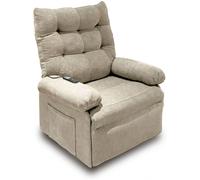 duehome Sillón Cosmo Lift tejido, beige, 90 x 102 x 82