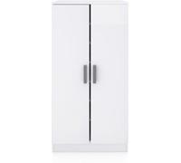 duehome Zapatero liam 55 melamina, blanco, 55 x 108 x 36