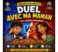 Duel avec ma maman : 50 défis d’allumettes - Jeu 1 contre 1 pour enfants et famille | Logique, réflexion et amusement