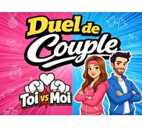 Duel de Couple - Édition Sport: Défis sportifs fun à relever à deux | Bougez, riez ensemble et renforcez votre complicité | Idée cadeau pour couple